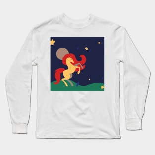 Moon Horse Long Sleeve T-Shirt